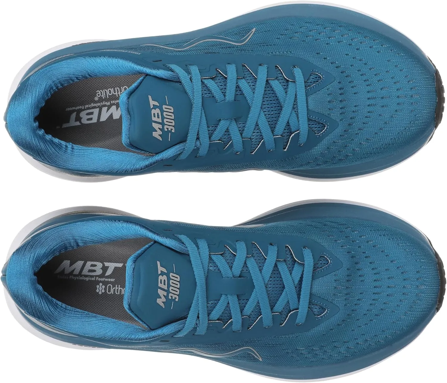MBT M-3000 Lace Up Running Shoes in Navy for Men