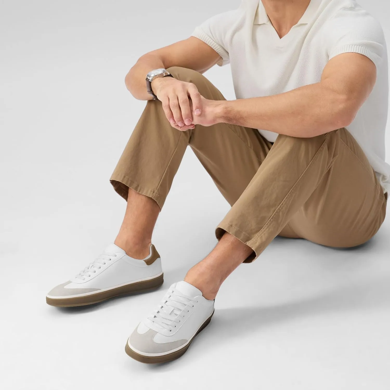Mens Casual Shoes Business Dress Sneakers Classic Lace-up Walking Shoe