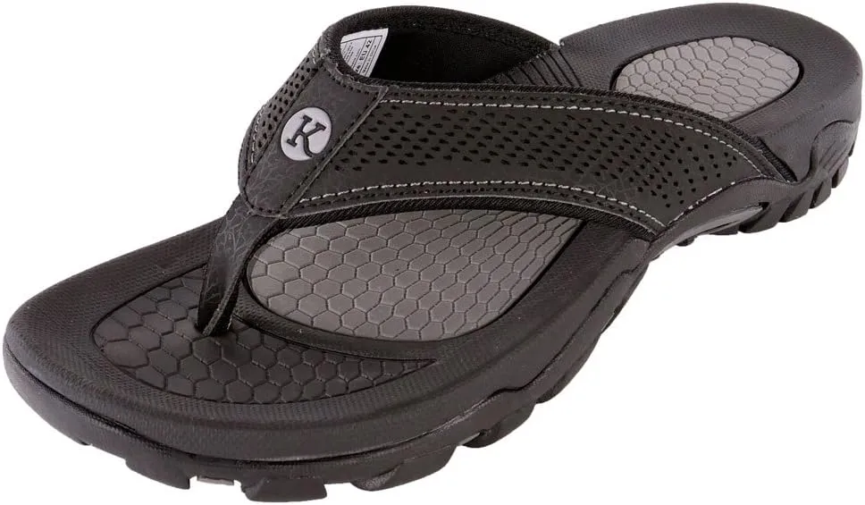 Men's Drifter Sport Flip Flops | Comfortable Durable Rubber and Heavy-Duty Tread