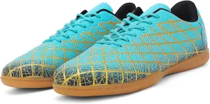 Men's Indoor Soccer Shoes Unisex Futsal Traine Sneaker for Training Flat Outsole