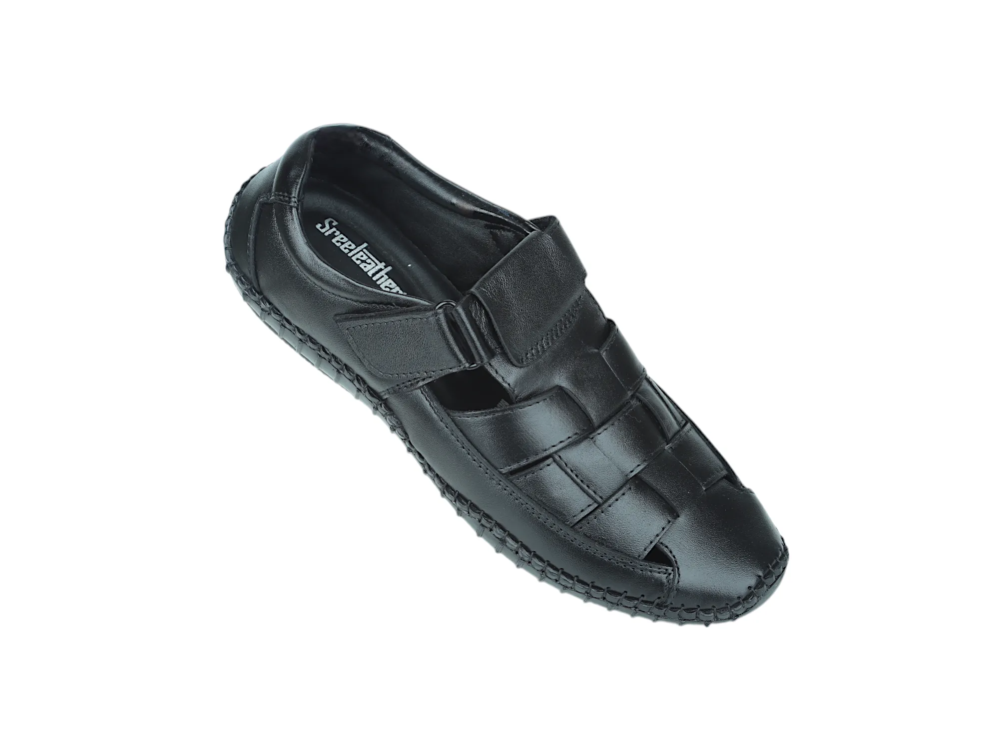 Mens leather fisherman sandal 996566