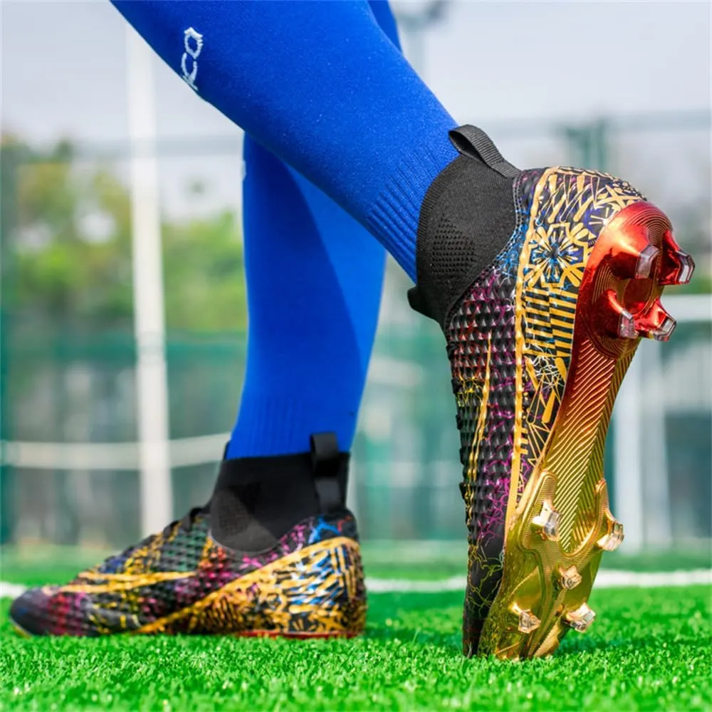 Men’s Soccer Boots Football Shoes Cleats Spike Shoes Sneaker Comfortable Adults Athletic Outdoor/Indoor/Competition/Training