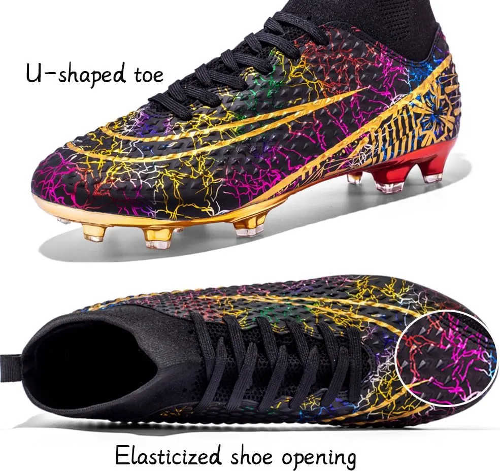 Men’s Soccer Boots Football Shoes Cleats Spike Shoes Sneaker Comfortable Adults Athletic Outdoor/Indoor/Competition/Training