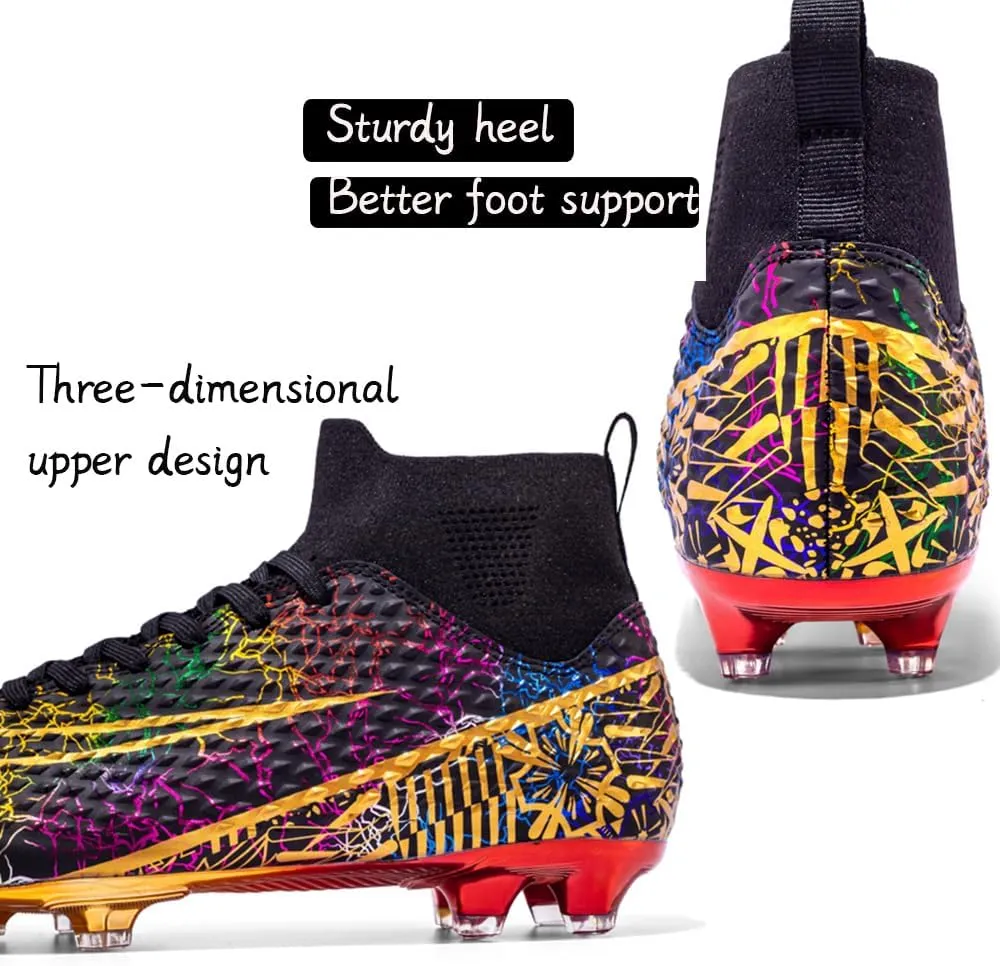 Men’s Soccer Boots Football Shoes Cleats Spike Shoes Sneaker Comfortable Adults Athletic Outdoor/Indoor/Competition/Training