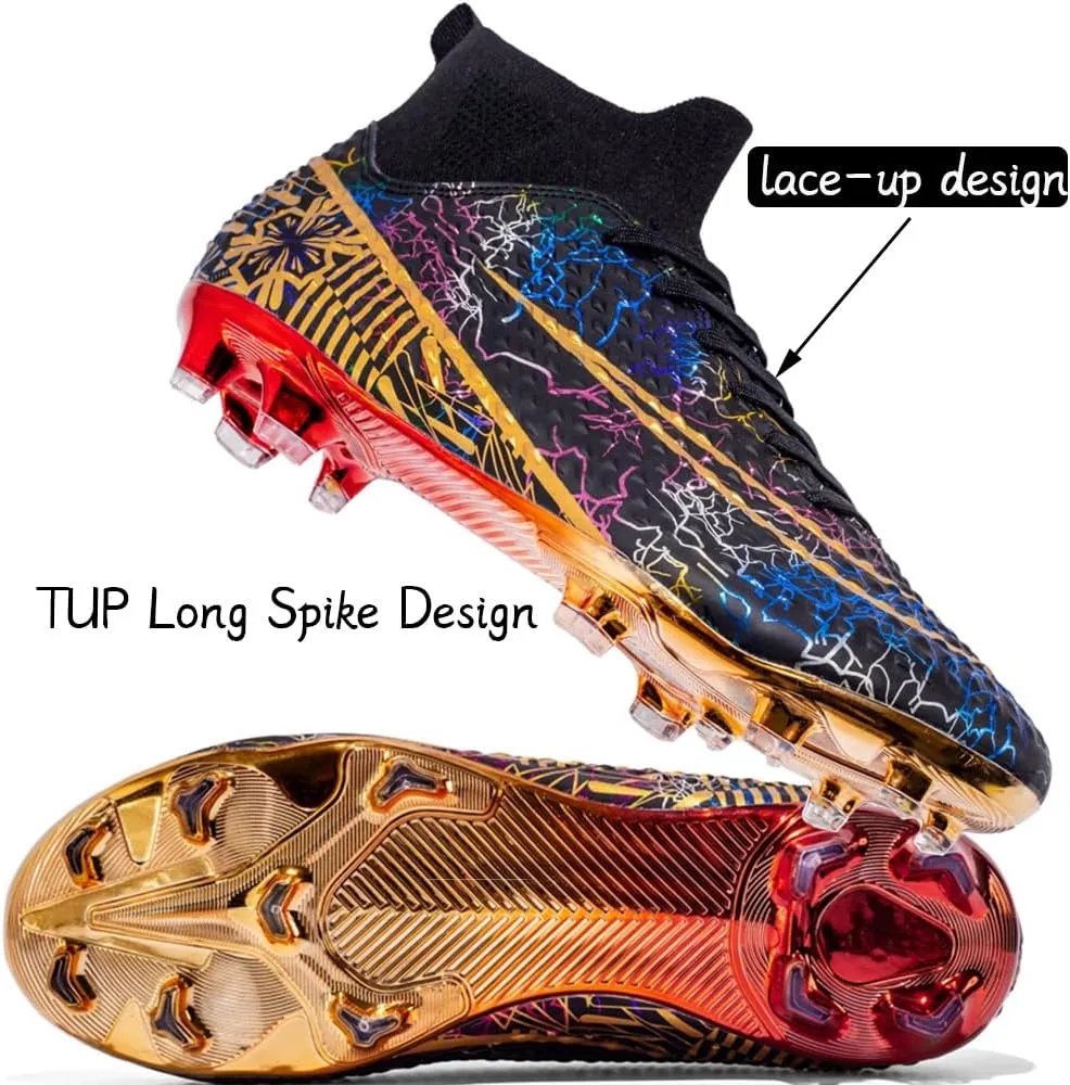 Men’s Soccer Boots Football Shoes Cleats Spike Shoes Sneaker Comfortable Adults Athletic Outdoor/Indoor/Competition/Training