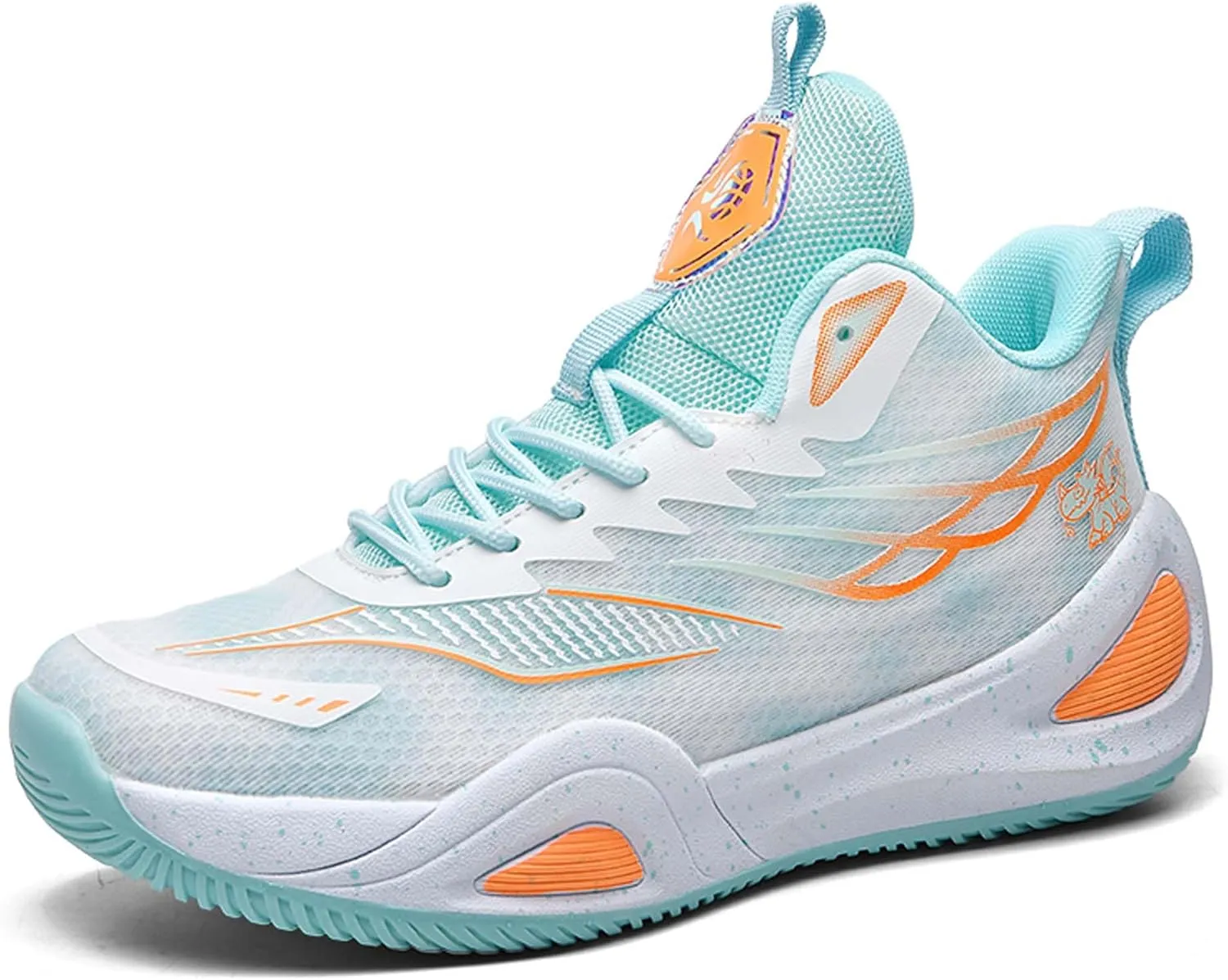 Mens Womens Couples Lace Up Mid Top Casual Sneakers Comfortable and Breathable Running Shoes Rubber Sole Non Slip Basketball Sneakers Walking Shoes Wear Resistant and Durable Fitness Training Shoes