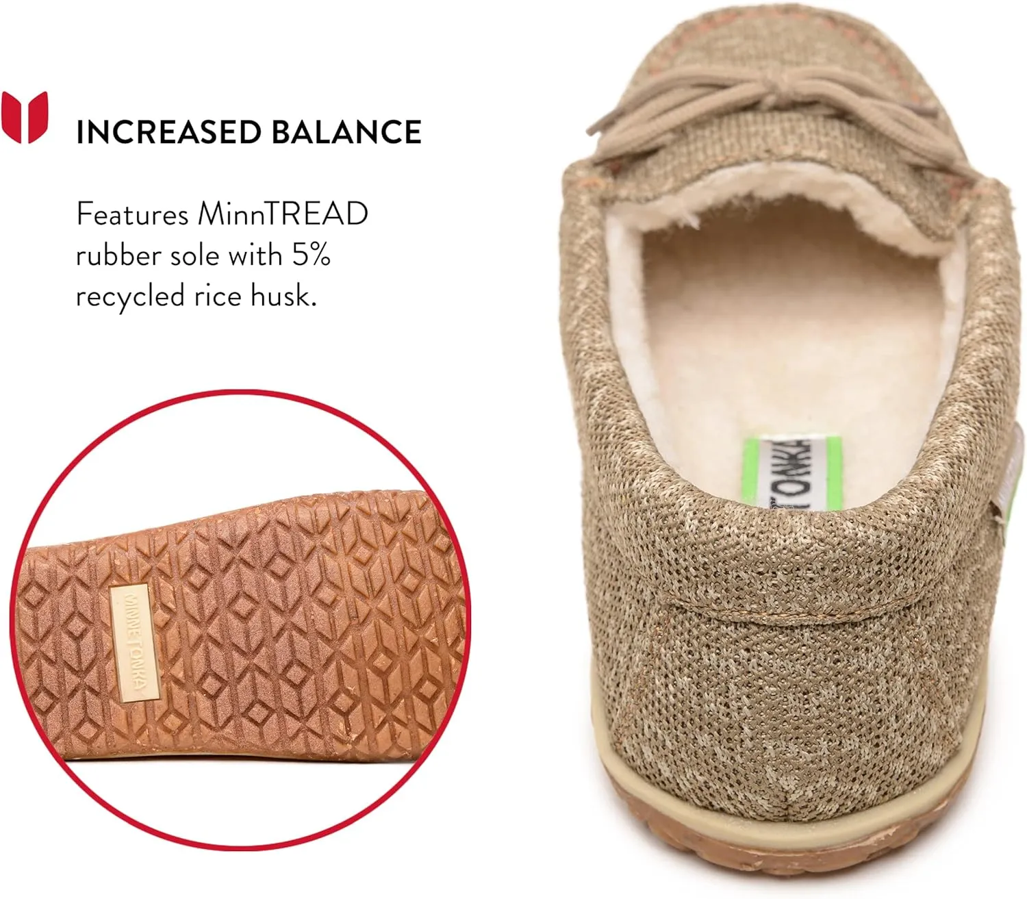 Minnetonka Women's Ecowise Oak Loafer