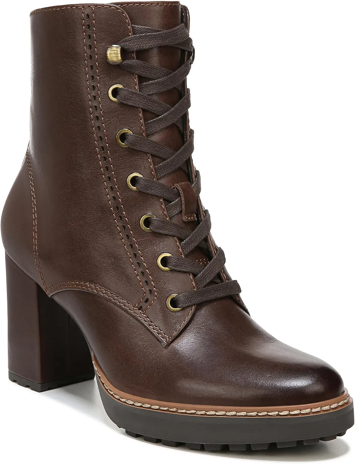 Naturalizer Women's Callie Heeled Lace-Up Bootie