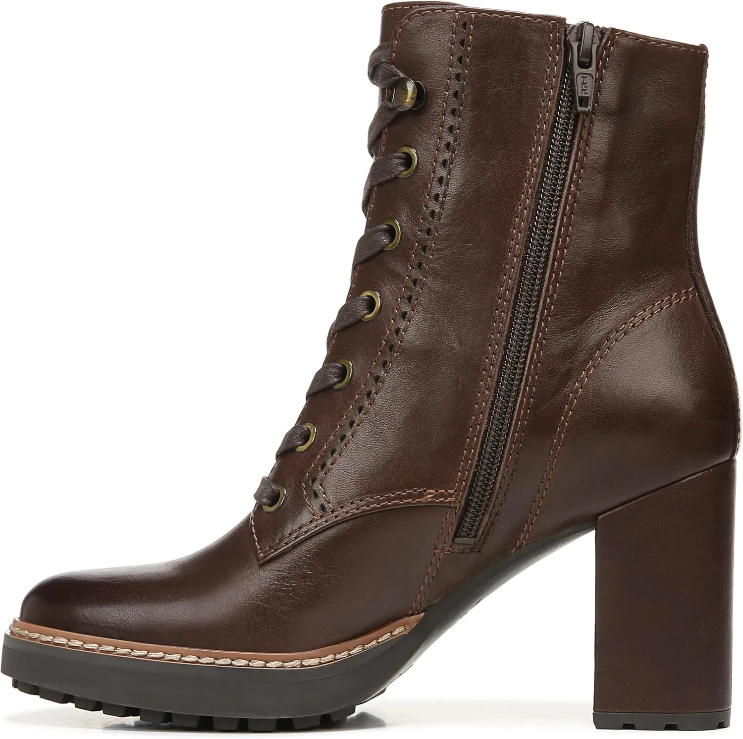 Naturalizer Women's Callie Heeled Lace-Up Bootie