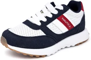 Nautica Kids Boys Casual Lace-Up Fashion Sneakers Oxford Comfortable Walking Shoe (Big Kid - Little Kid - Toddler)
