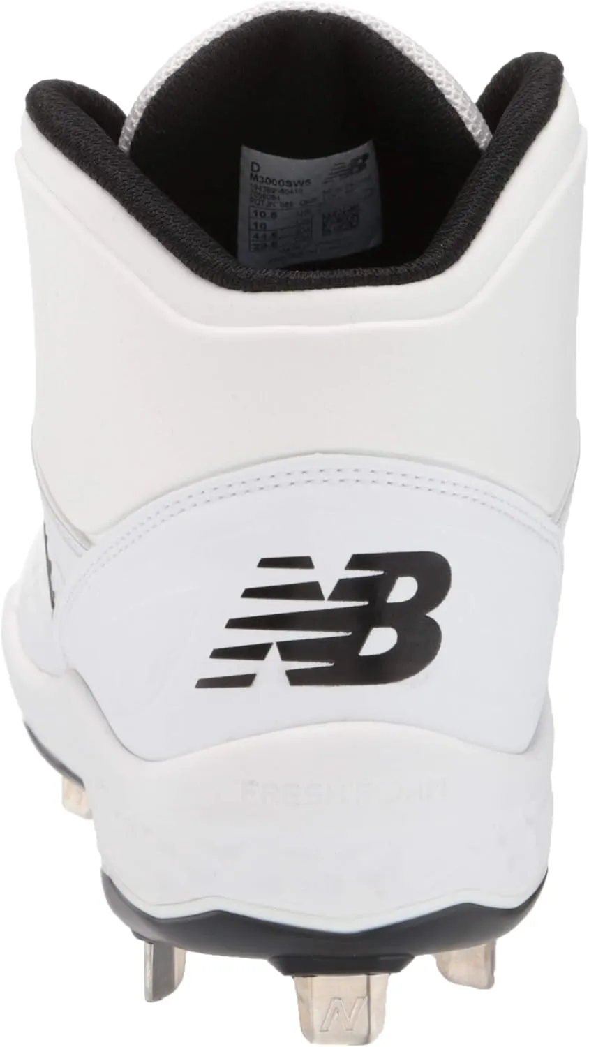 New Balance Men's Fresh Foam 3000 V5 Mid-Metal Baseball Shoe