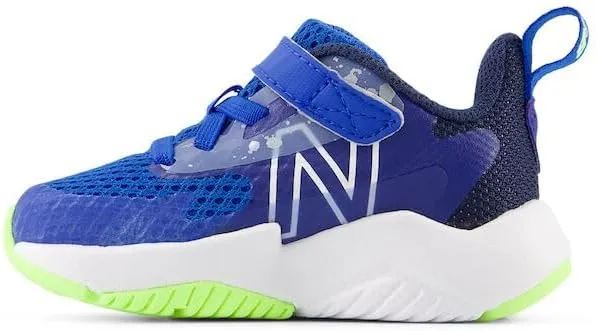 New Balance Unisex-Baby Rave Run V2 Bungee Lace with Top Strap Shoe