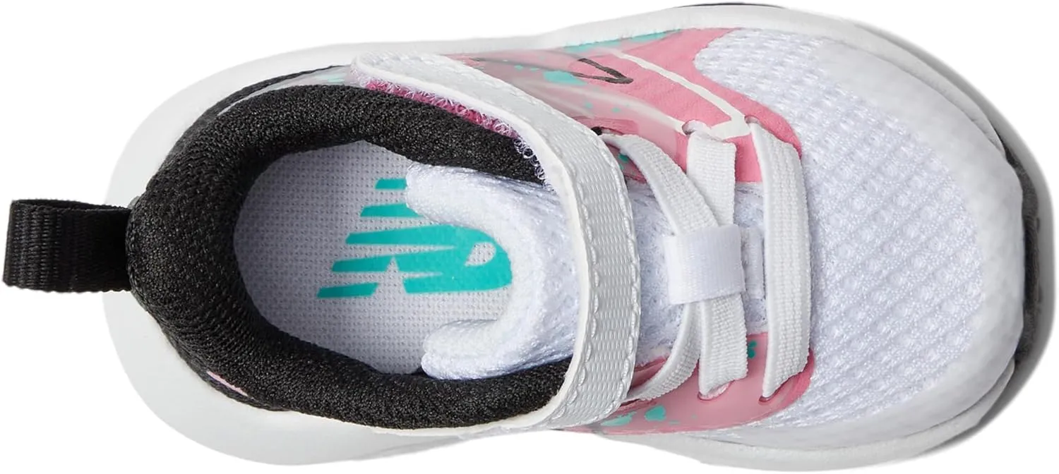 New Balance Unisex-Baby Rave Run V2 Bungee Lace with Top Strap Shoe