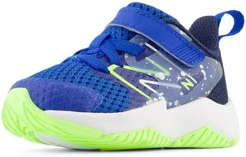 New Balance Unisex-Baby Rave Run V2 Bungee Lace with Top Strap Shoe