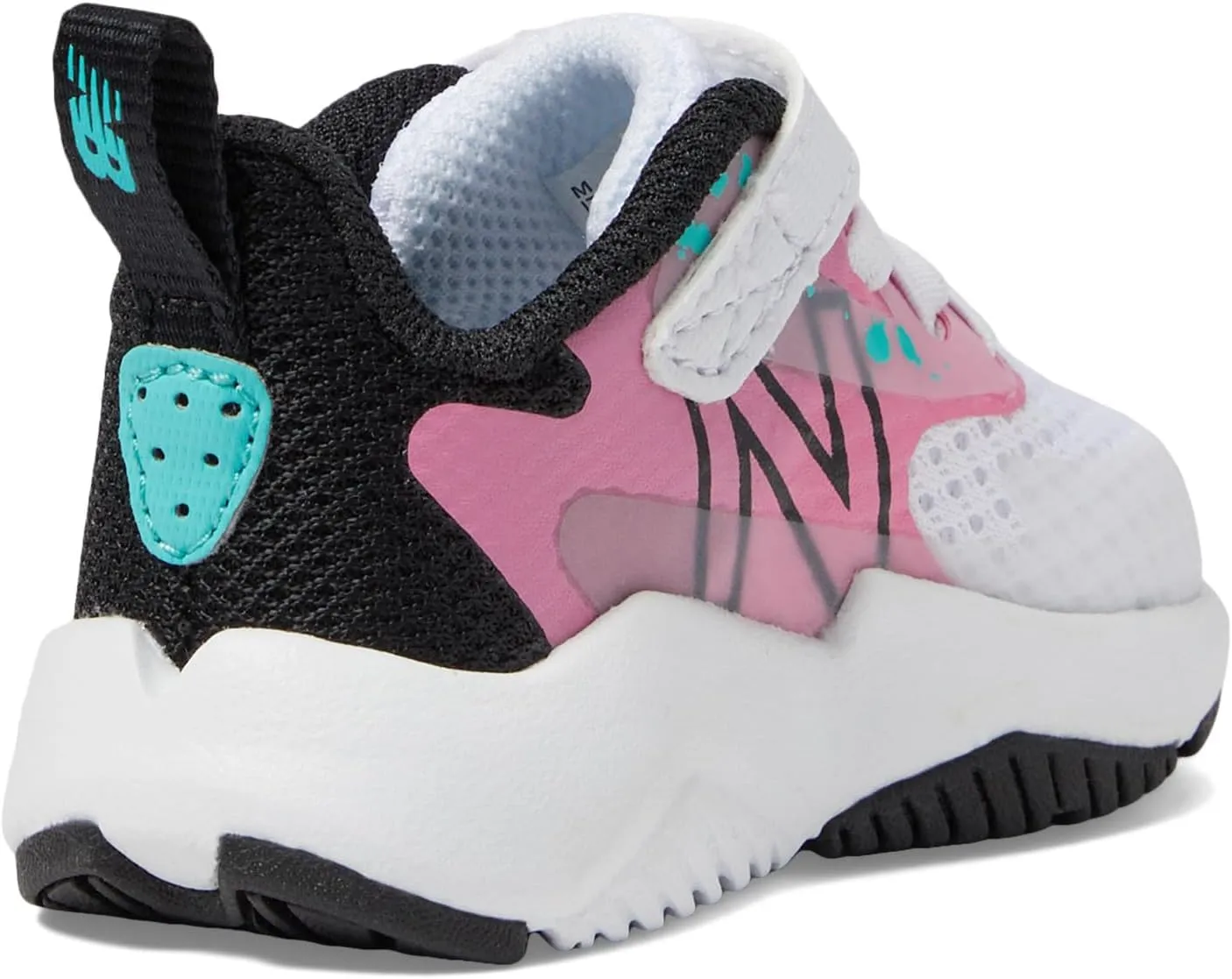 New Balance Unisex-Baby Rave Run V2 Bungee Lace with Top Strap Shoe