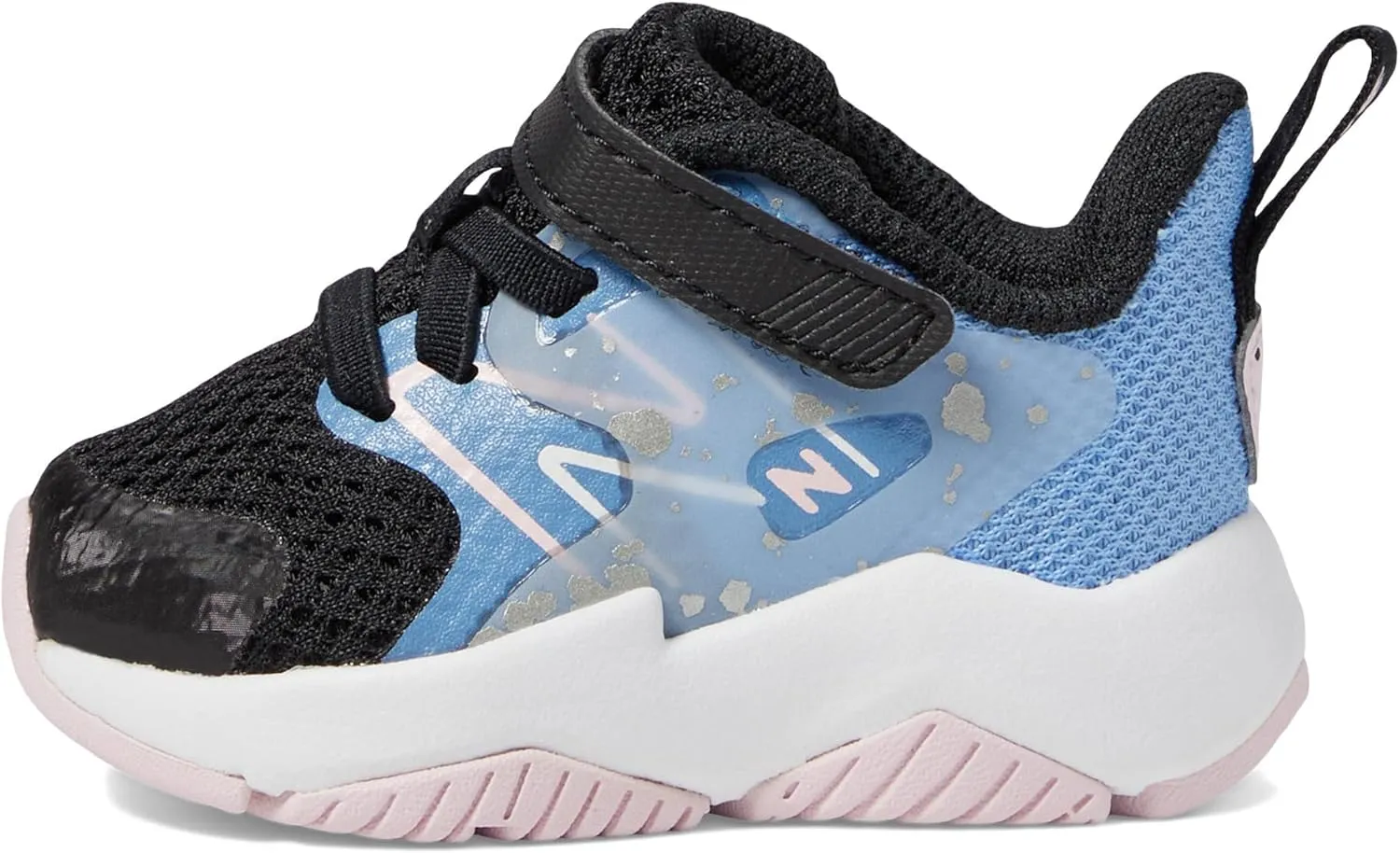 New Balance Unisex-Baby Rave Run V2 Bungee Lace with Top Strap Shoe