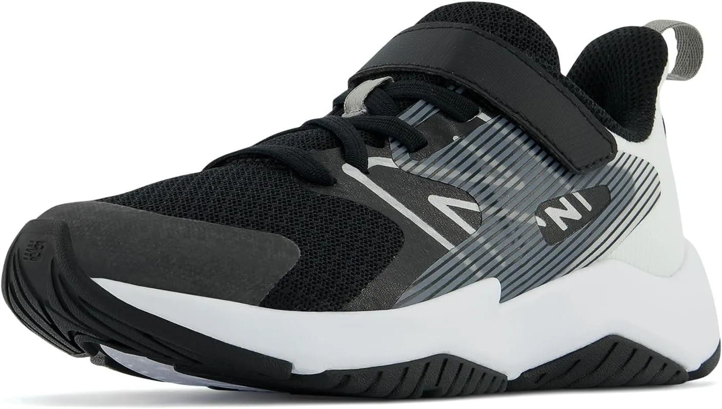 New Balance Unisex-Child Rave Run V2 Bungee Lace with Top Strap Shoe