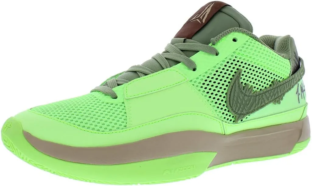 Nike Ja 1 Men's Basketball Shoes Lime Blast/Oil Green-Black FD6565-300 11