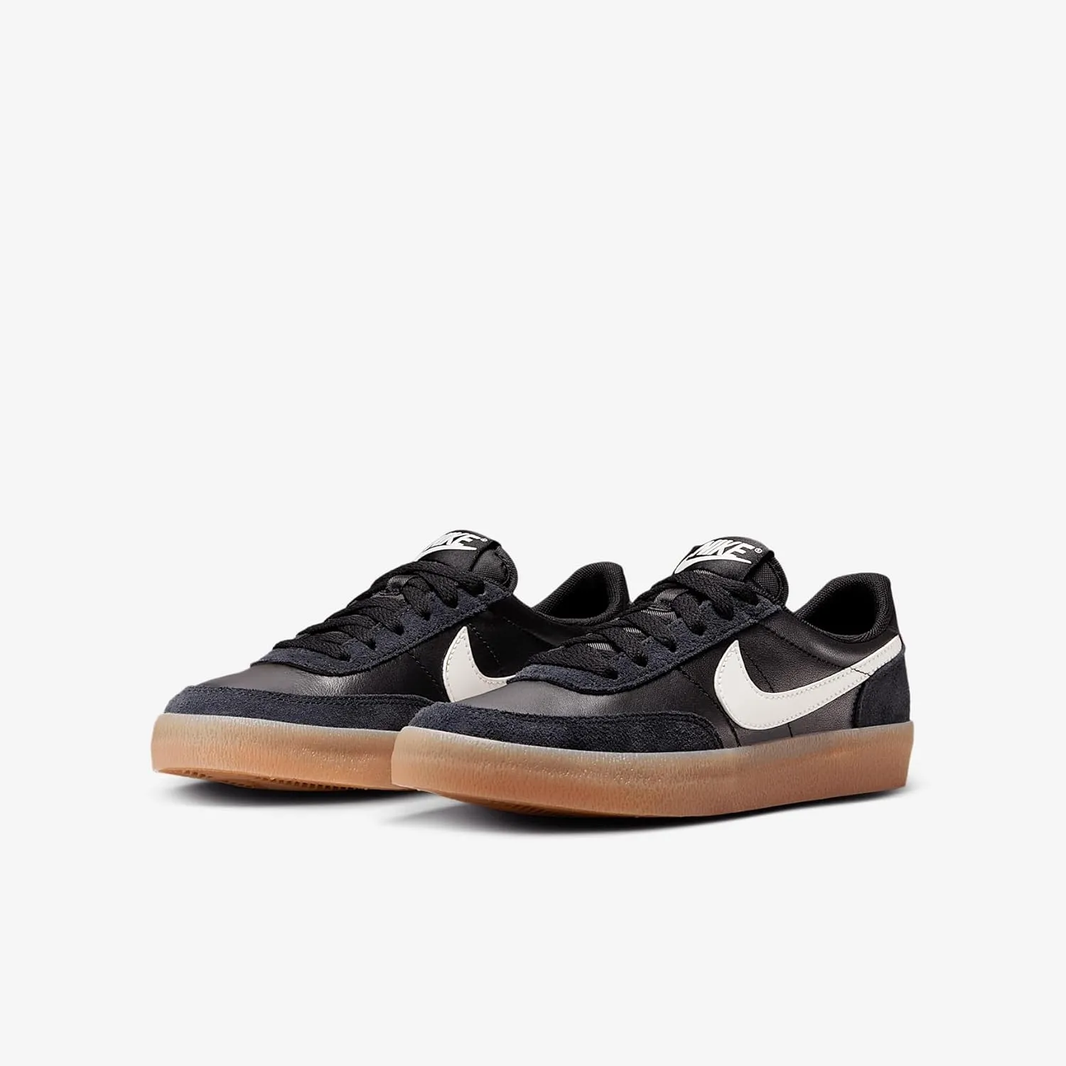 Nike Killshot 2 Big Kids' Shoe (IF0500-001, Black/Gum Yellow/Sail)