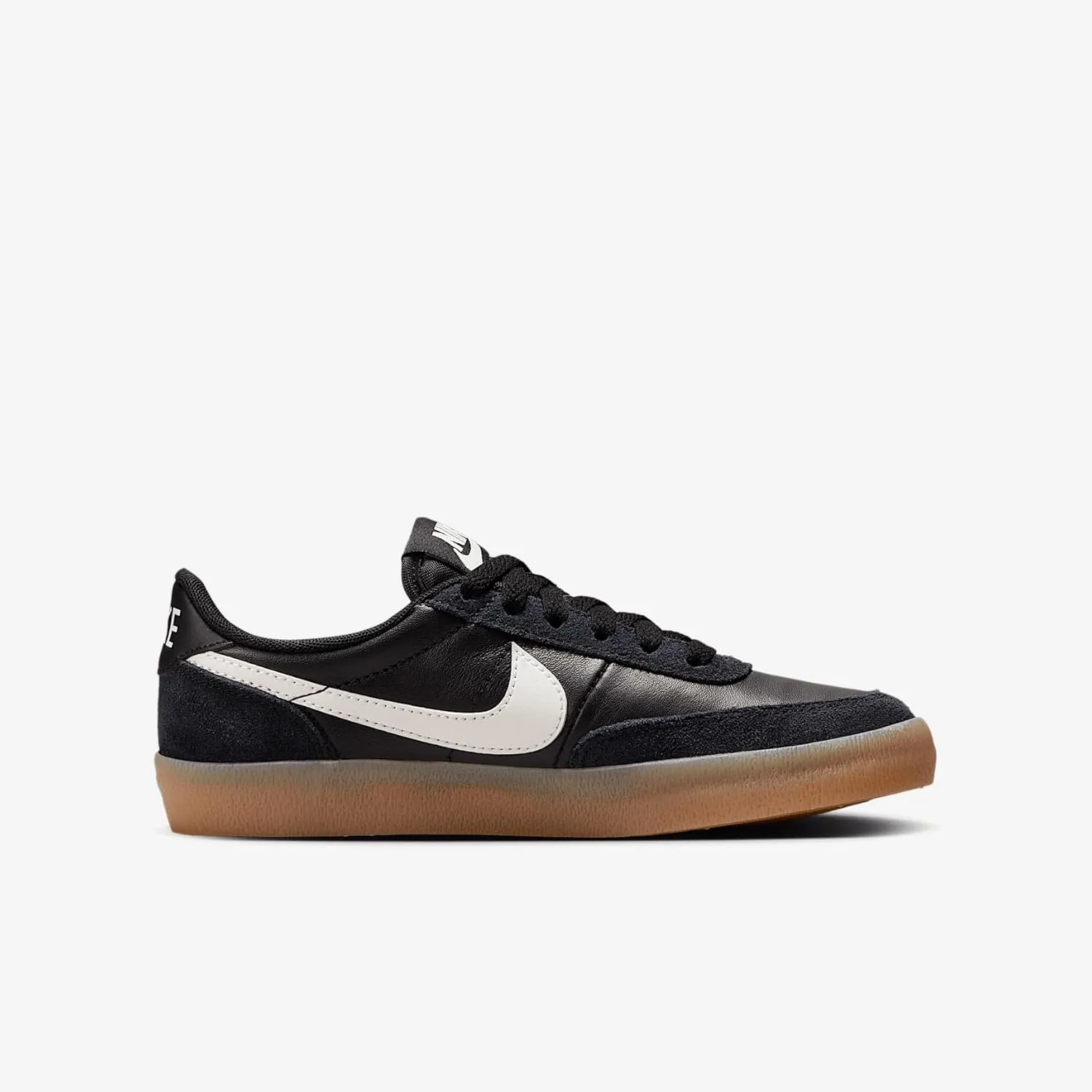 Nike Killshot 2 Big Kids' Shoe (IF0500-001, Black/Gum Yellow/Sail)