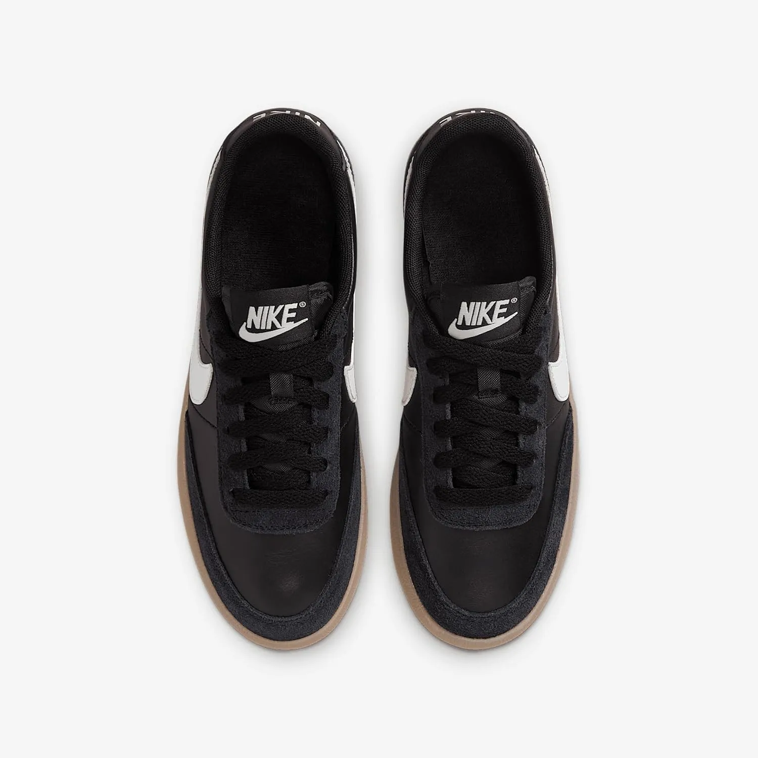 Nike Killshot 2 Big Kids' Shoe (IF0500-001, Black/Gum Yellow/Sail)