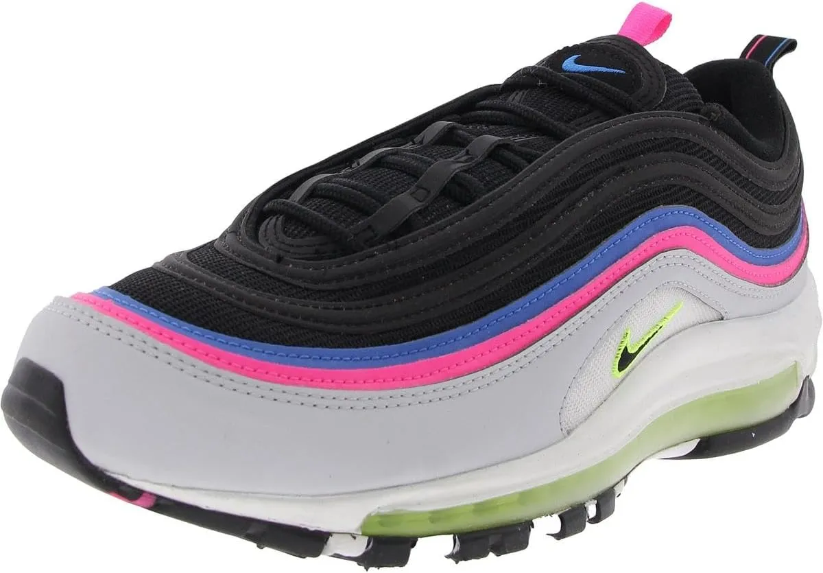 Nike Mens Air Max 97 Lace-Up Running & Training Shoes Black 10 Medium (D)