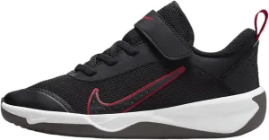 Nike Omni Multi-Court Little Kids' Shoes (DM9026-008, Shown: Black/Gym Red/Cement Grey/Burgundy Ash)