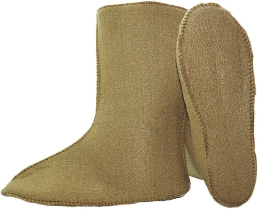 Oncefirst Unisex Removable Boot Liners Felt Boot Socks 1 Pair