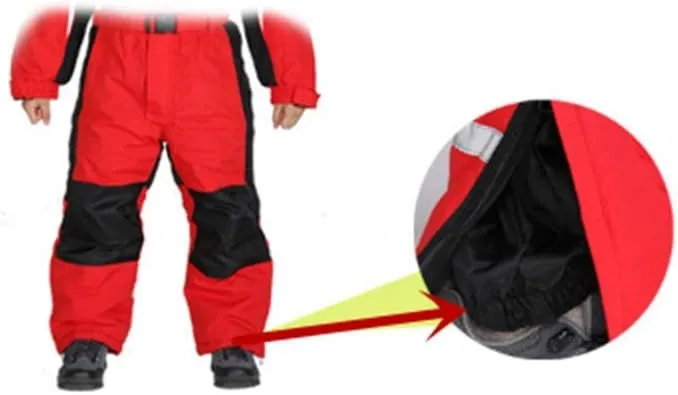 One-Piece Snowsuit Water Resistant Windproof Taslon Reflective for Kids/Boys, Girls