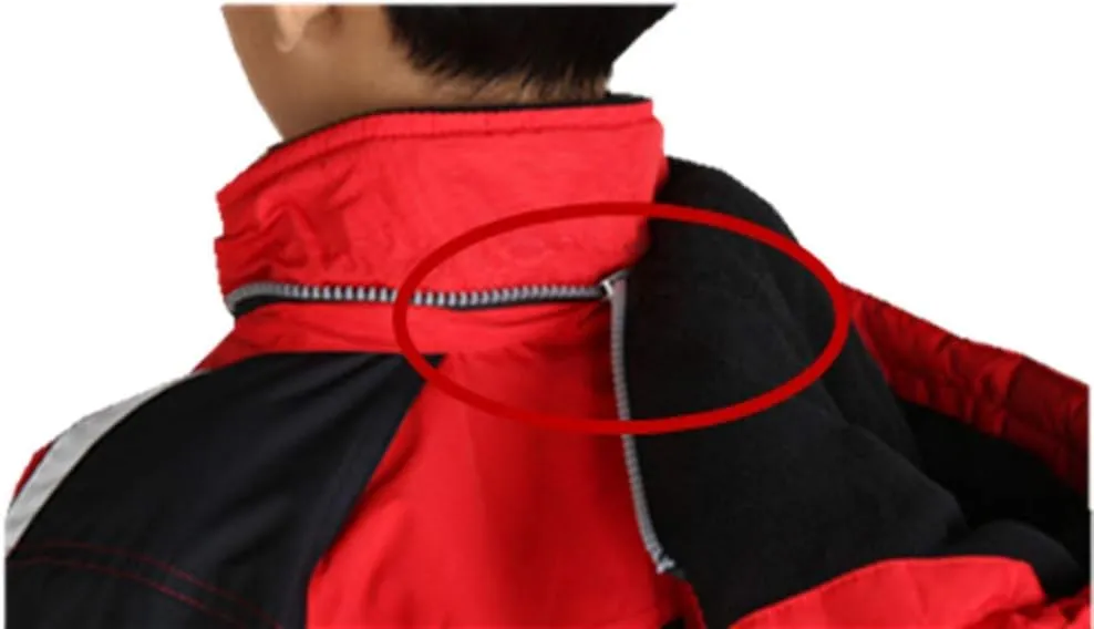 One-Piece Snowsuit Water Resistant Windproof Taslon Reflective for Kids/Boys, Girls