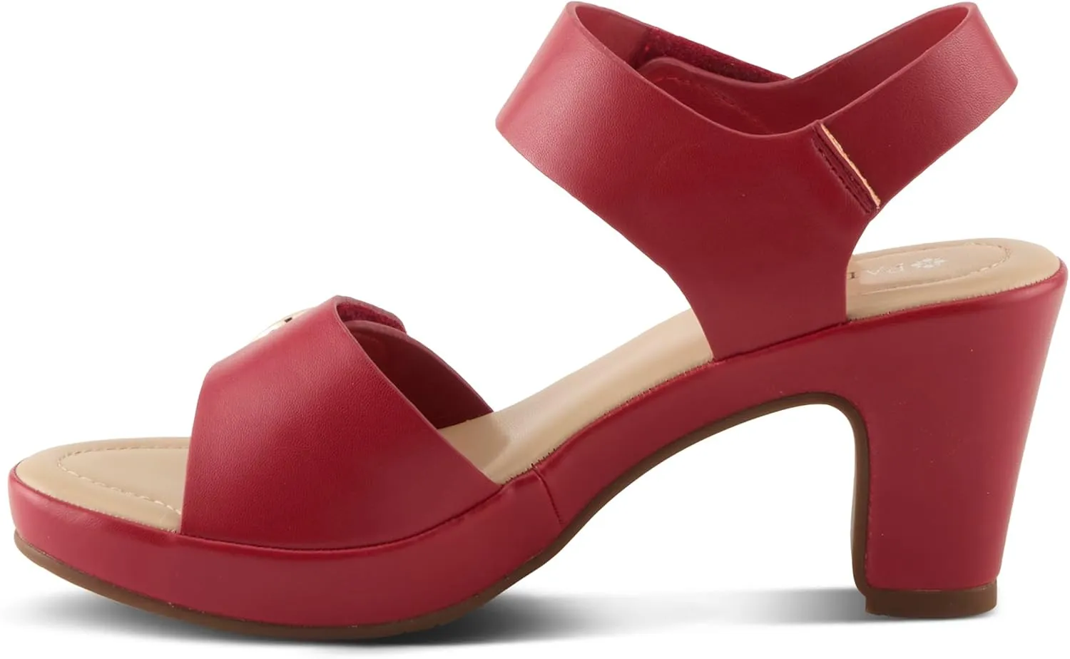 PATRIZIA Spring Step Dade Sandals for Women - Ladies Casual Platform Sandal with Hook and Loop - Slip-On Womens Sandals for Any Event