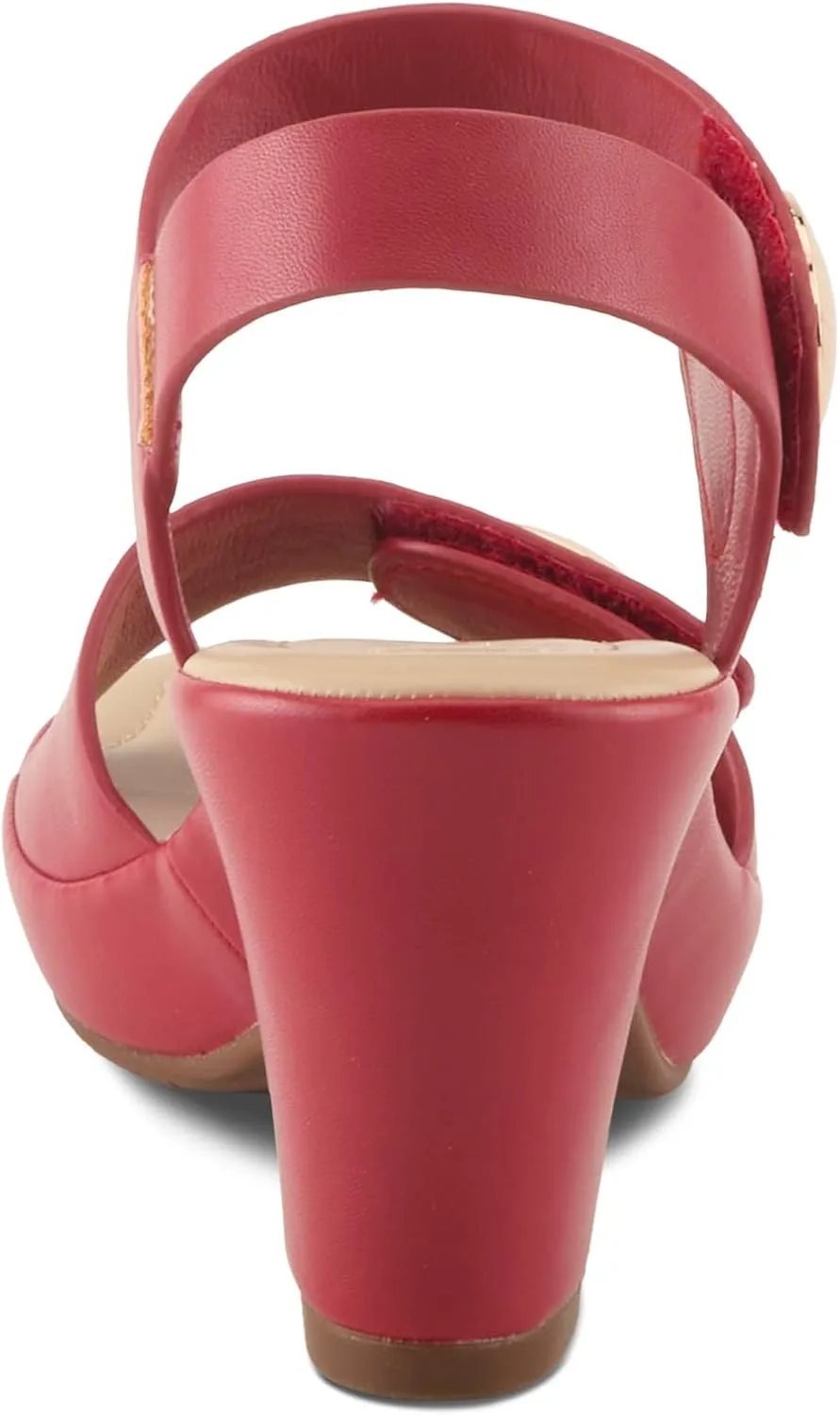 PATRIZIA Spring Step Dade Sandals for Women - Ladies Casual Platform Sandal with Hook and Loop - Slip-On Womens Sandals for Any Event