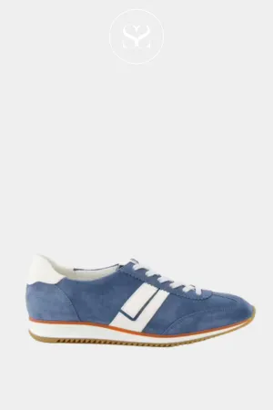 PAUL GREEN 5453 BLUE RETRO TRAINERS