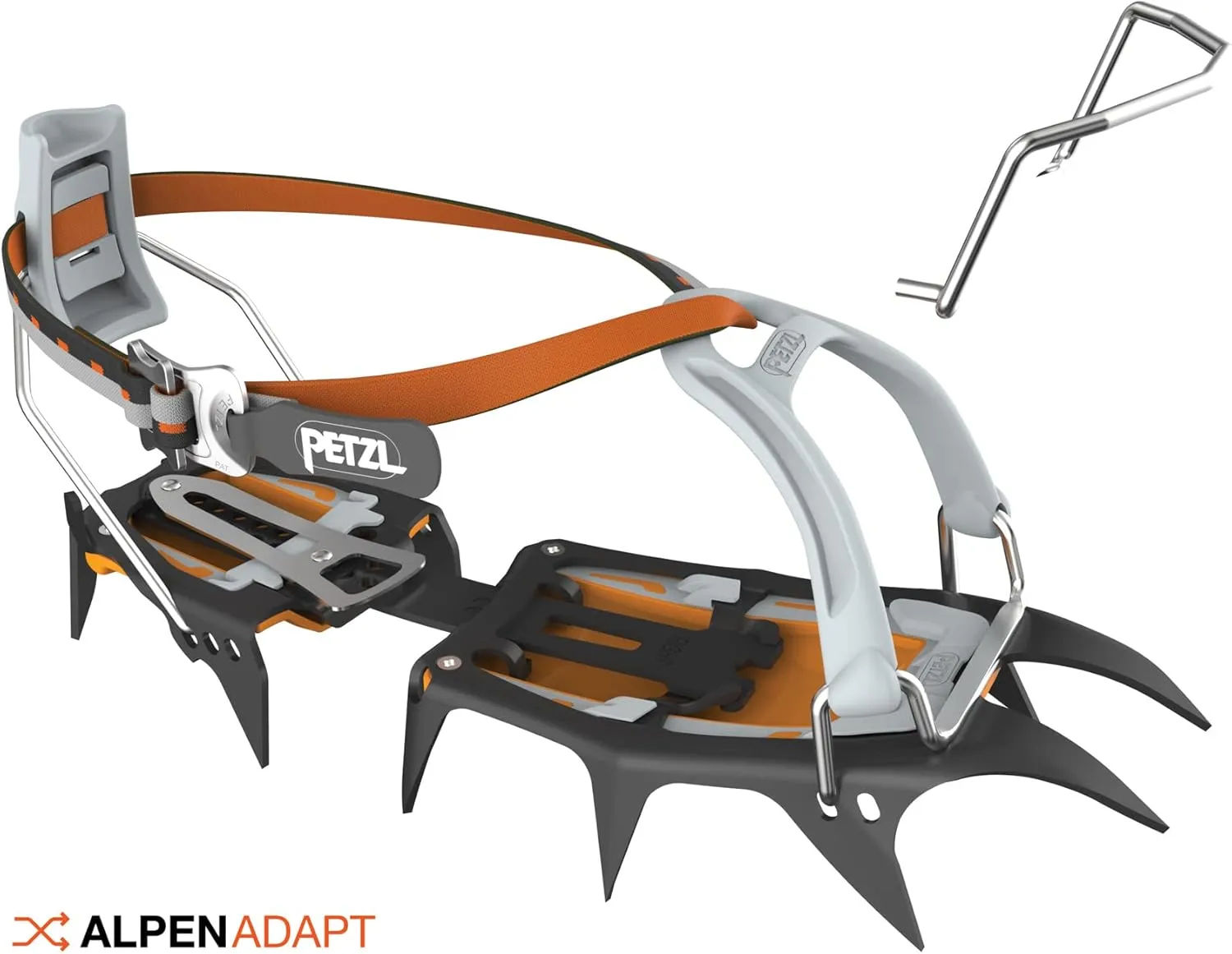 PETZL - VASAK, Crampons for Classic Mountaineering
