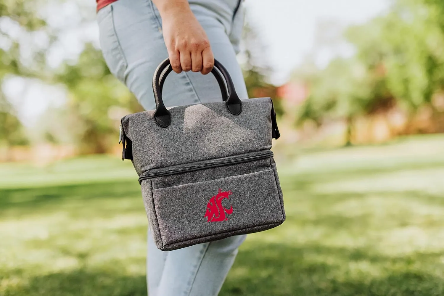 PICNIC TIME NCAA unisex-adult NCAA Urban Lunch Bag, Cooler Lunch Tote, Insulated Lunch Bag