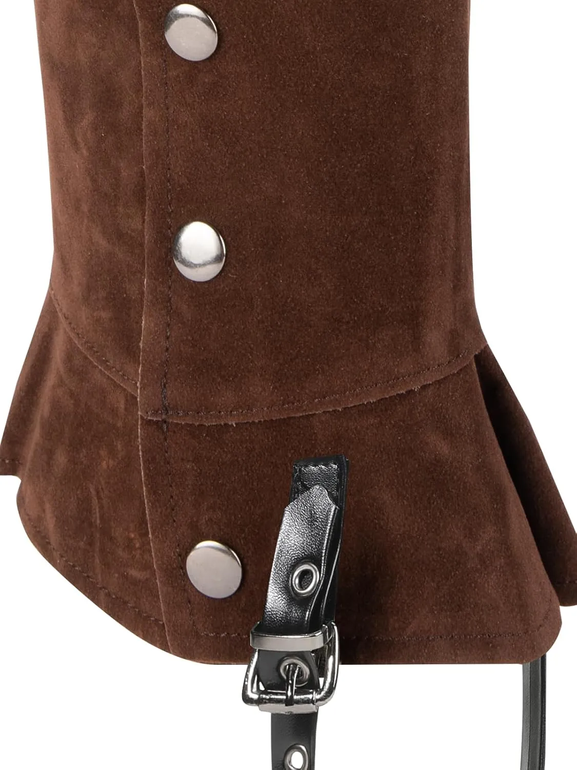 Pirate Boots Covers Adjustable Lace Up Costume Boot Covers for Halloween Costume