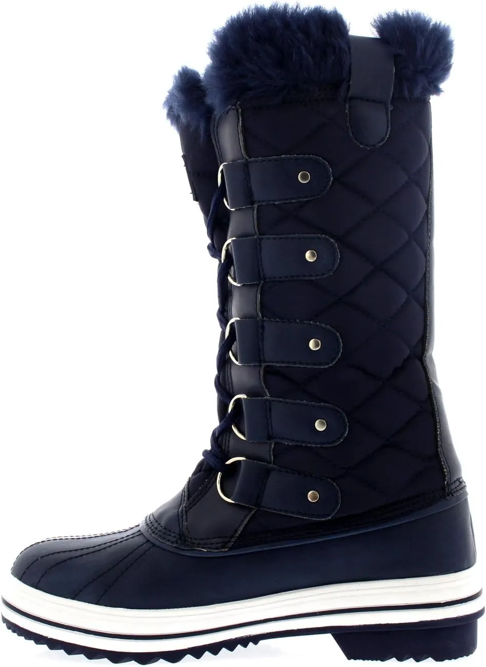 Polar Women's Nylon Tall Winter Snow Boot