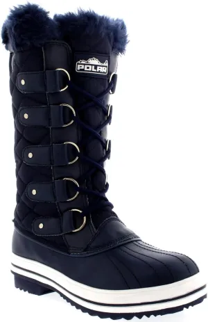 Polar Women's Nylon Tall Winter Snow Boot