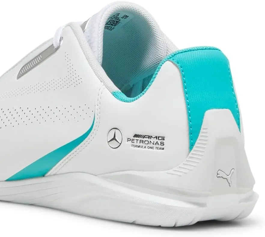 PUMA Men's Mercedes AMG Petronas F1 Drift Cat Decima Shoes, Black-Fizzy Green, 13