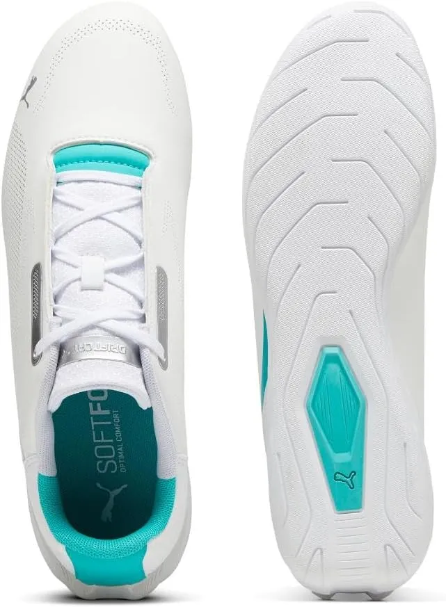 PUMA Men's Mercedes AMG Petronas F1 Drift Cat Decima Shoes, Black-Fizzy Green, 13