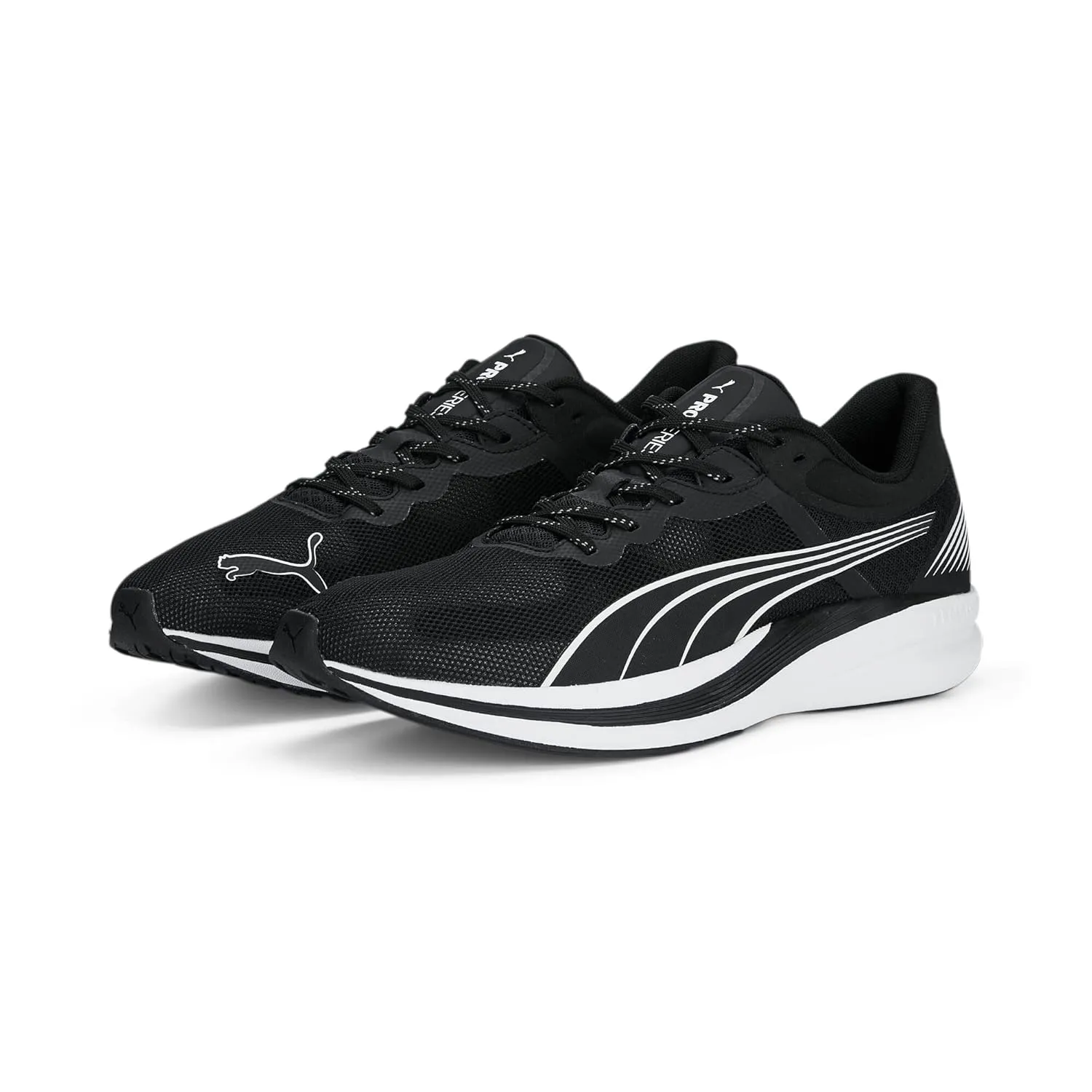 PUMA Men's REDEEM PROFOAM Sneaker, Puma Black-Puma White, 10