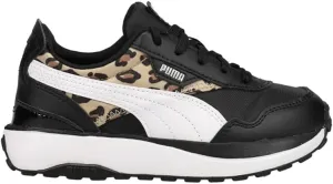 PUMA Toddler Girls Cruise Rider Summer Roar Leopard Lace Up Sneakers Shoes Casual - Black - Size 3 D