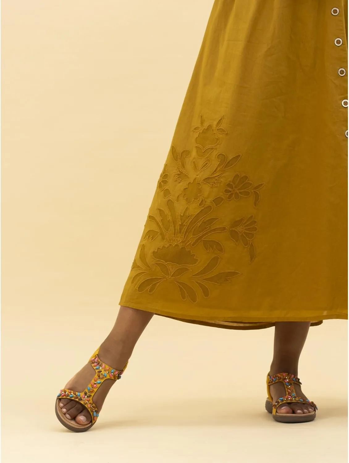 Ravello Women's Mustard Sandals
