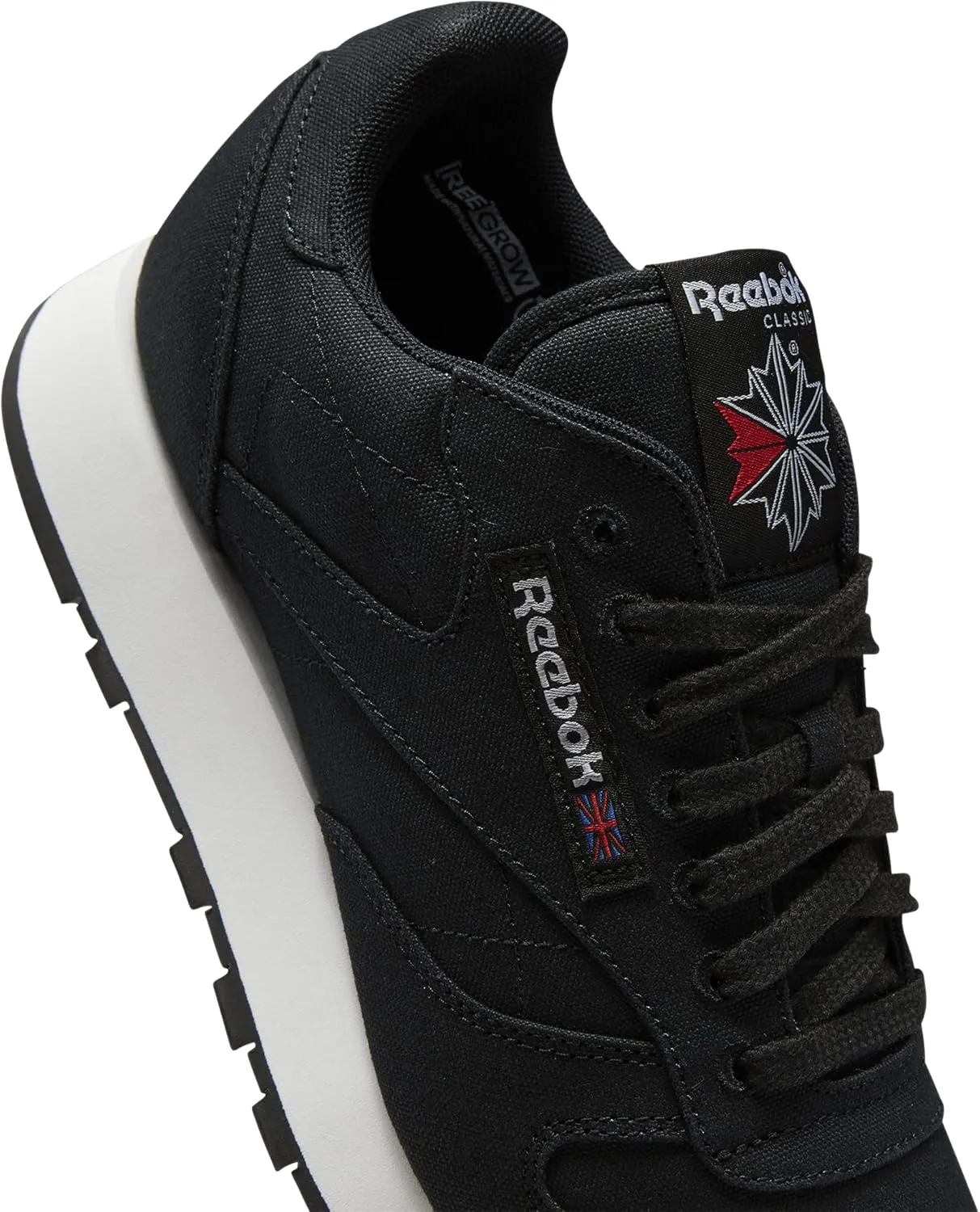 Reebok Men's Cl Lthr Grow Sneaker