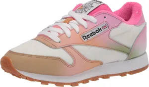 Reebok Men's Classic Leather Sneaker, Daniel Moon/Atomic Pink/Radiant Ochre/Chalk, 10