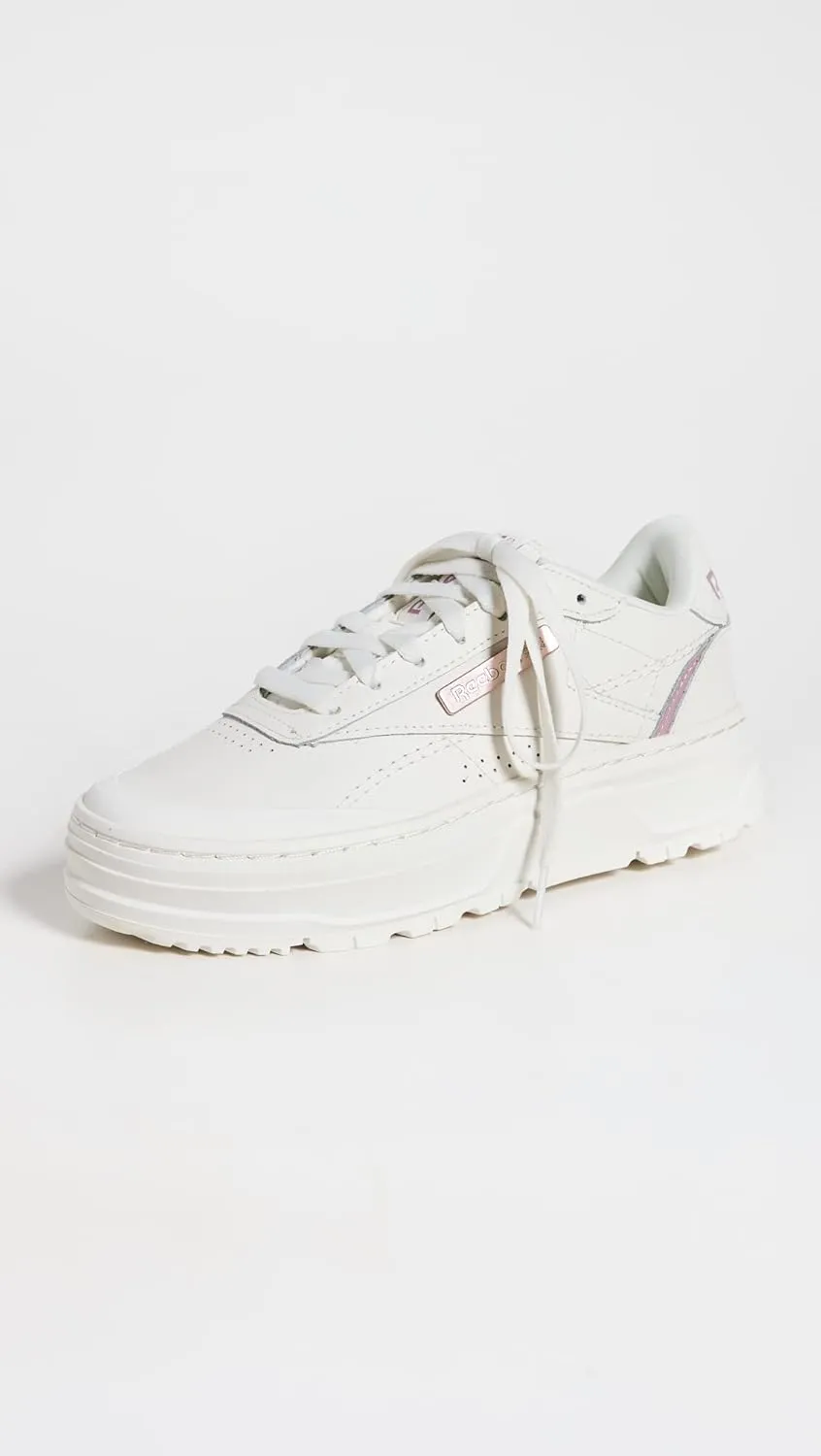 Reebok Women's Club C Double Geo Sneaker