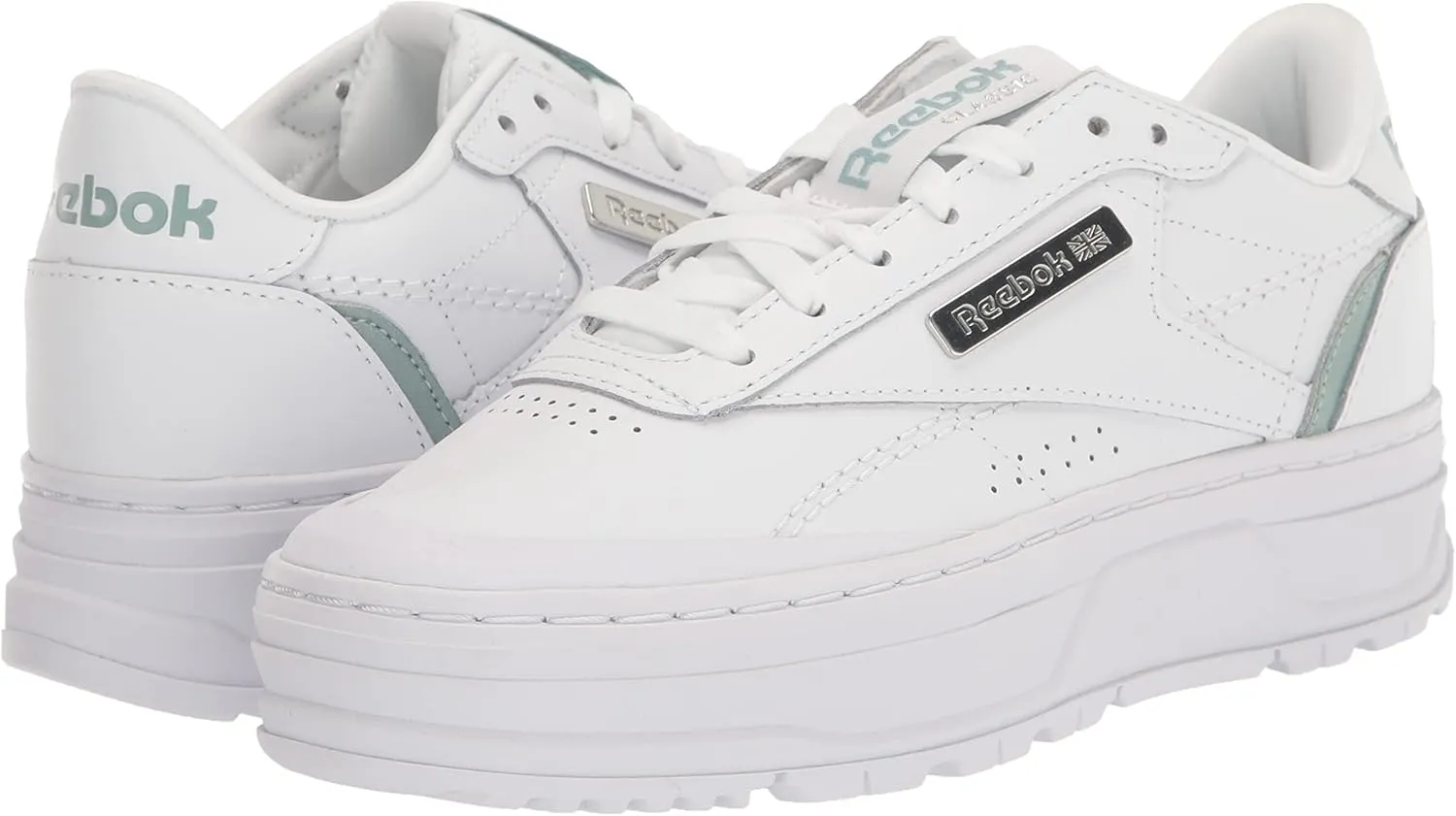 Reebok Women's Club C Double Geo Sneaker