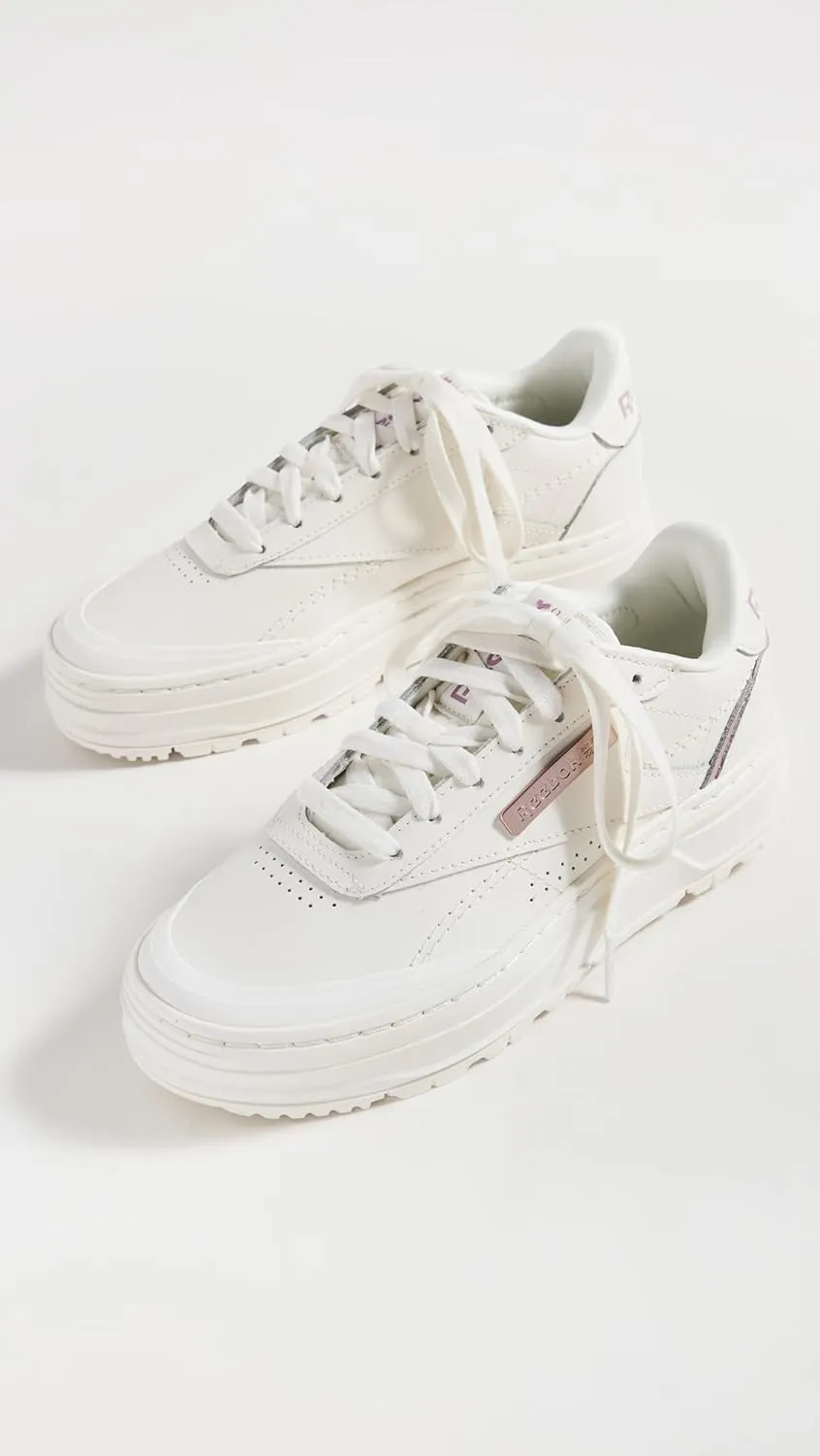 Reebok Women's Club C Double Geo Sneaker