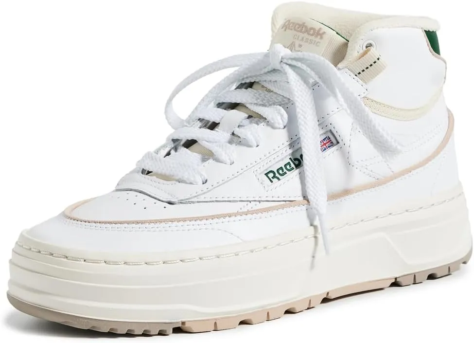 Reebok Women's Wo Club C Geo Mid Sneaker