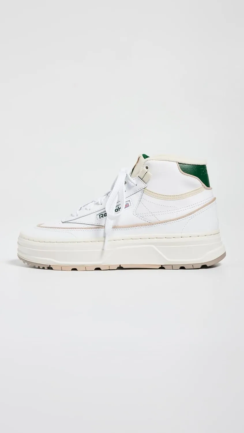 Reebok Women's Wo Club C Geo Mid Sneaker